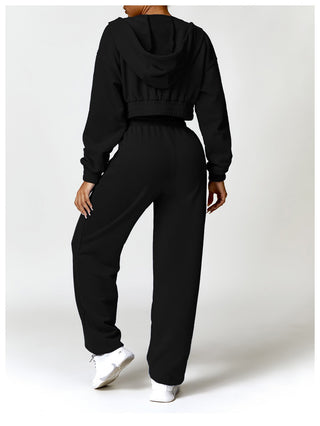 Mona Luxe Zip Sweatsuit