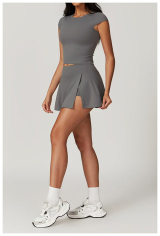 Talia Side Slit Skort