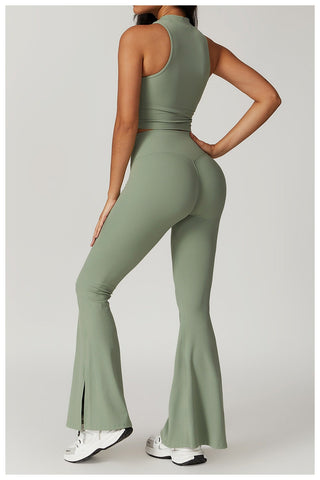 Mira Flared Slit Bottoms