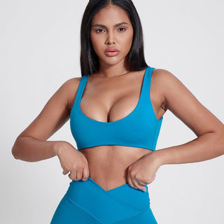 Define Deep Scoop Bra Top