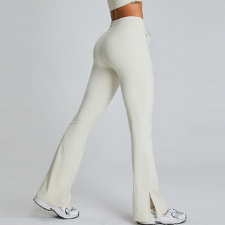 Gloria Ribbed Flared Trousers