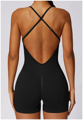 Seamless Scrunch Back Romper