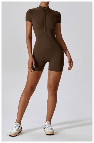 Super Sculpt Short Sleeve Romper (size down)