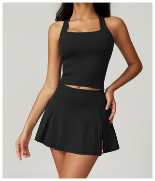 Talia Side Slit Skort