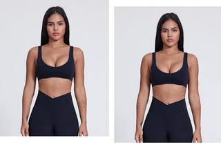 Define Deep Scoop Bra Top