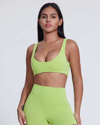 Define Deep Scoop Bra Top