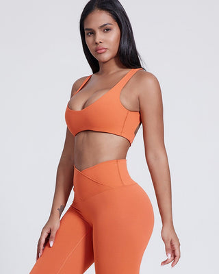 Define Deep Scoop Bra Top