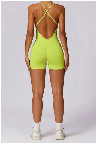 Seamless Scrunch Back Romper