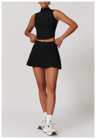 Stephanie Crop Top & Skort Set