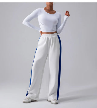 Blakely Contrast Cotton Trousers