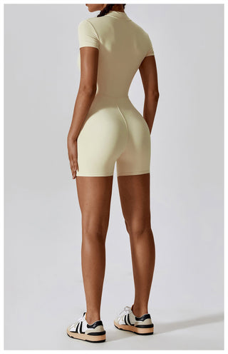 Super Sculpt Short Sleeve Romper (size down)