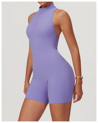 Super Sculpt V Back Romper