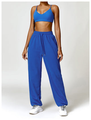 Mona Cross Top & Sweatpants Set