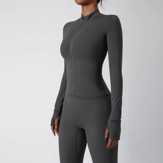 Viral Zip Longsleeve Top