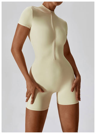 Super Sculpt Short Sleeve Romper (size down)