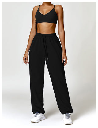 Mona Cross Top & Sweatpants Set