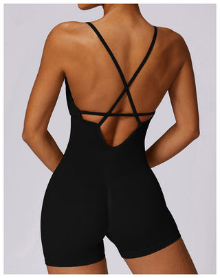 Greta Seamless Scrunch Back Romper