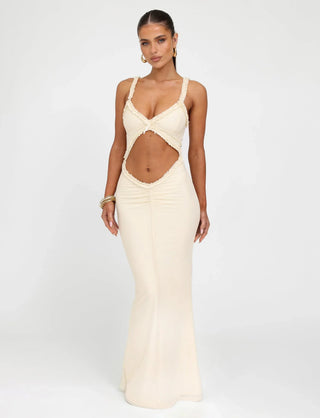 Lola Maxi Dress - Ivory