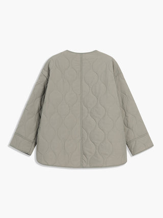 Effortless Quilted Puffer Coat