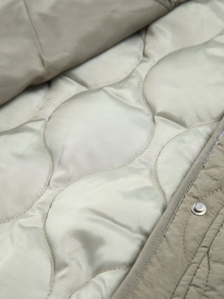 Effortless Quilted Puffer Coat