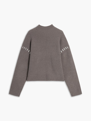 Blair Oversized Mock Neck Sweater