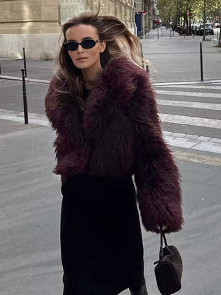 Faith Faux Fur Short Coat