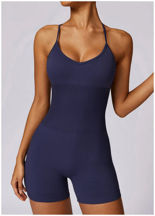 Seamless Scrunch Back Romper