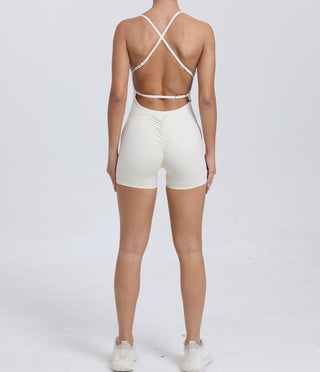 Power Backless Sculpt Romper