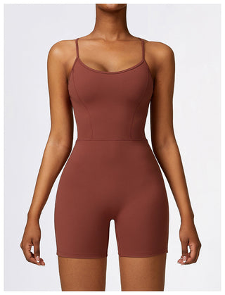 Niamph Open Back Romper