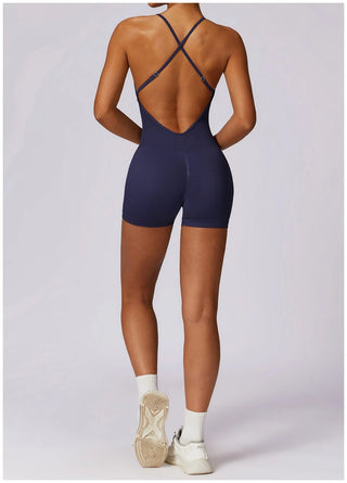 Seamless Scrunch Back Romper