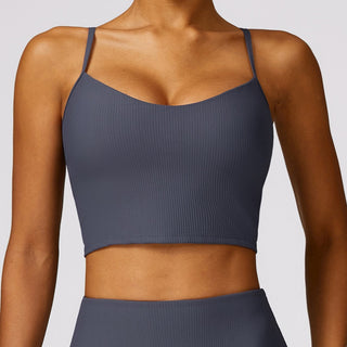 Cora Open Back Crop Top