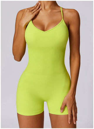 Seamless Scrunch Back Romper