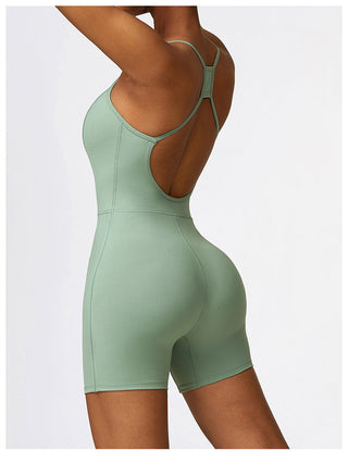 Niamph Open Back Romper