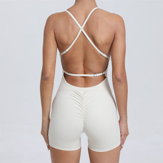 Power Backless Sculpt Romper