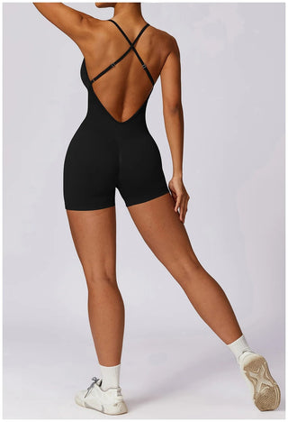 Seamless Scrunch Back Romper