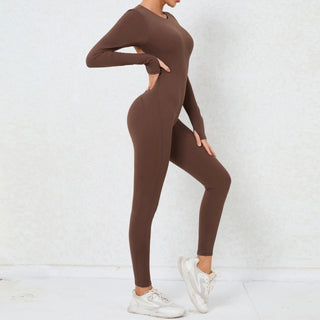 Essential Longsleeve Backless Jumpsuit