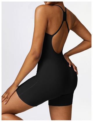 Niamph Open Back Romper