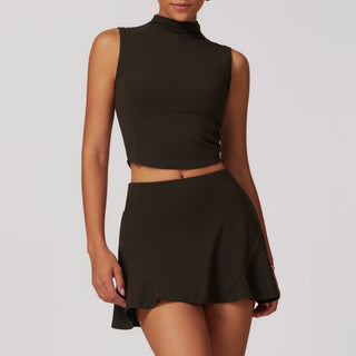 Stephanie Crop Top & Skort Set