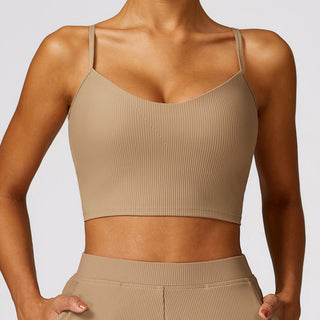 Cora Open Back Crop Top