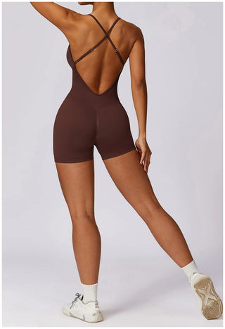 Seamless Scrunch Back Romper