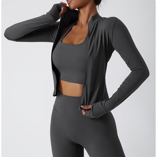 Viral Zip Longsleeve Top