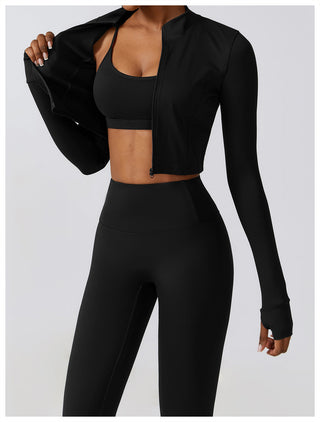 Madelyn Zip Longsleeve Top