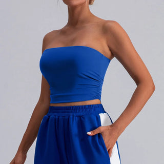 Blakely Sleeveless Crop Top