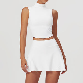 Stephanie Crop Top & Skort Set