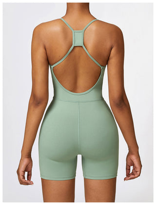 Niamph Open Back Romper