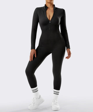 Shari Snatched Zip Jumpsuit