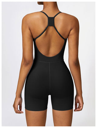 Niamph Open Back Romper