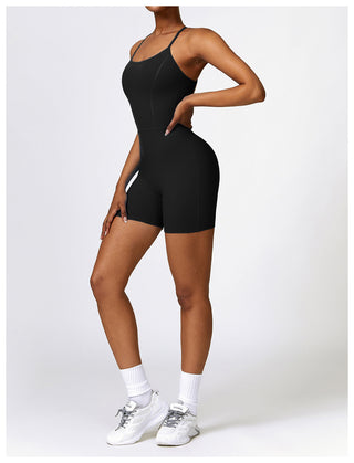 Niamph Open Back Romper