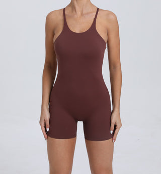 Power Backless Sculpt Romper