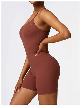 Niamph Open Back Romper